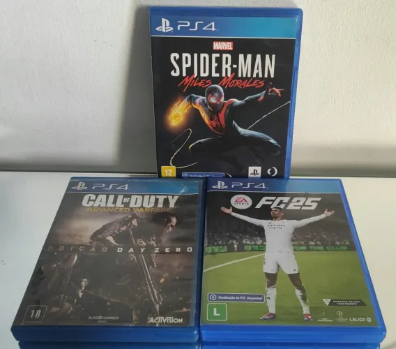 Jogos De PS4 (Valor Unitário)