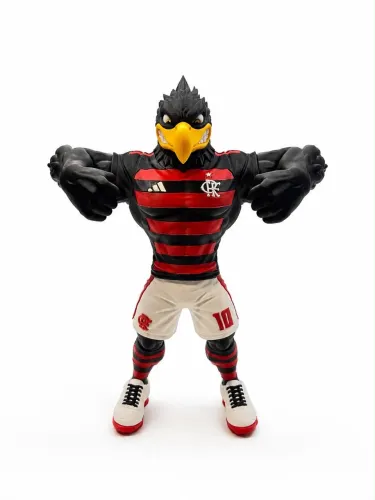 Mascote do Flamengo em impressão 3D