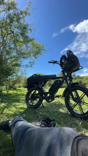 ? Bike Elétrica V8 Pro Ultra - Novíssima! ?