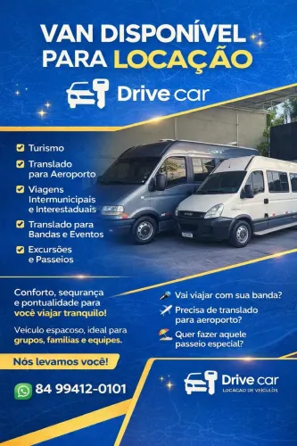 Van para locação 