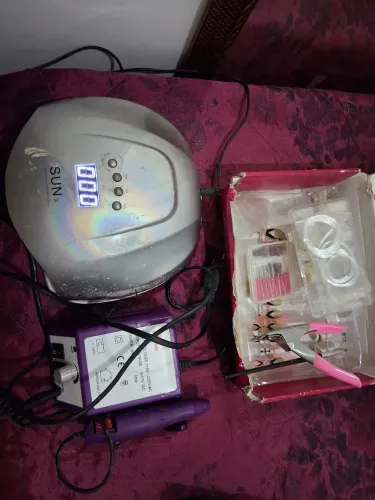 Kit p unhas de gelo e fibra