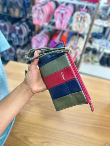 Bolsa de couro da classe