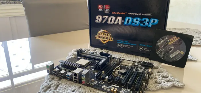 Placa mãe gigabyte 970A-DS3P socekt am3+