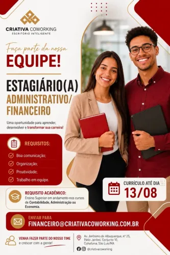 ESTÁGIO SETOR FINANCEIRO/ ATENDIMENTO AO PÚBLICO