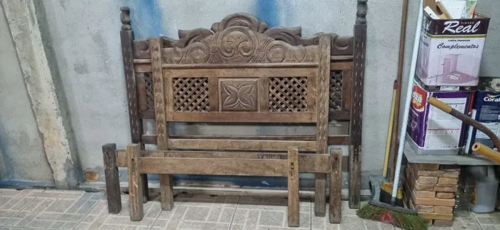 2 cama sucupira casal e solteiro
