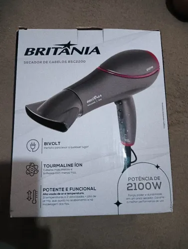 Secador de cabelo da Britânia