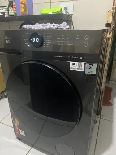 Lava e seca mideia