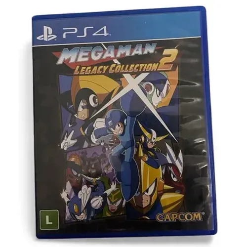 Mega Man Legacy Collection 2 PS4 Mídia Física NOVO - Nunca Usado