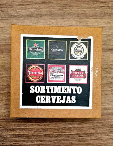 Porta copos - Sortimento de Cervejas 