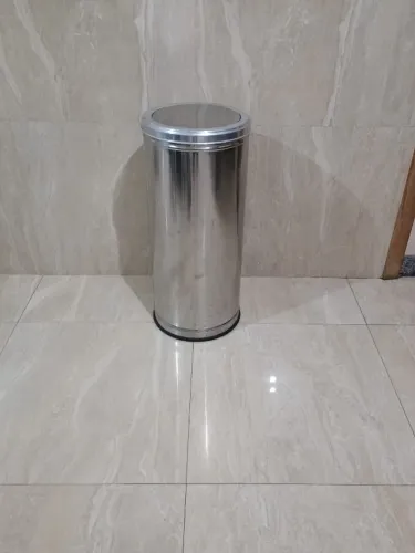 Lixeira Inox De 50 Litros Com Tampa Vai-e-vem Apenas R$ 150 REAIS