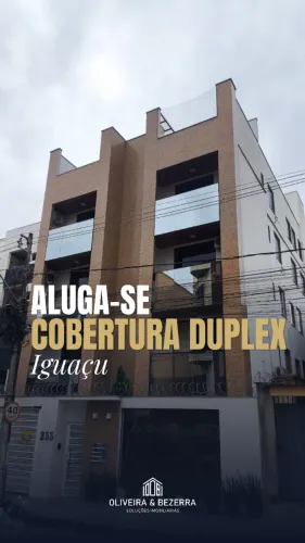 Cobertura Duplex para locação no Bairro Iguaçu, em Ipatinga/MG
