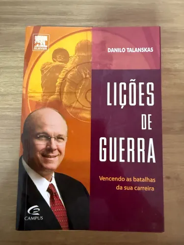 Livro LIÇÕES DE GUERRA