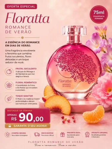 Floratta Romance de Verão 75ml
