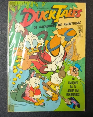 Gibi Ducktales Os Caçadores De Aventuras N° 1 Editora Abril