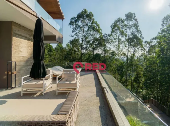 Sobrado com 5 dormitórios à venda, 840 m² por R$ 8.000.000,00 - Ecoville - Araçariguama/SP
