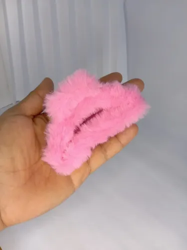 pregadeira para cabelo fofa presilha