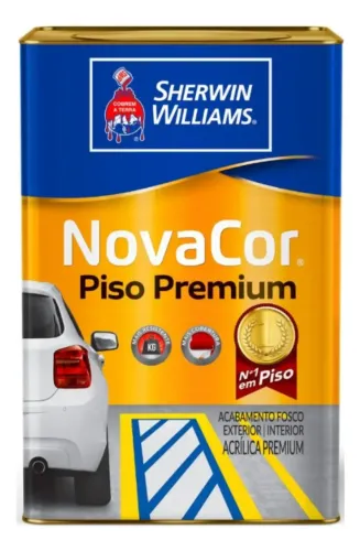 Tinta Novacor Piso Premium 18Litros Sherwin Williams
