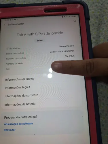 Samsung tab a smp205