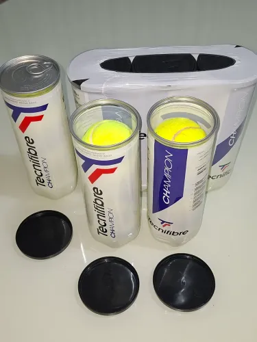 Kit 6 garrafas de bolas de tênis tecnifibre