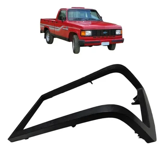 Aro Farol Esquerdo Chevrolet D- * 1985 Uzad0