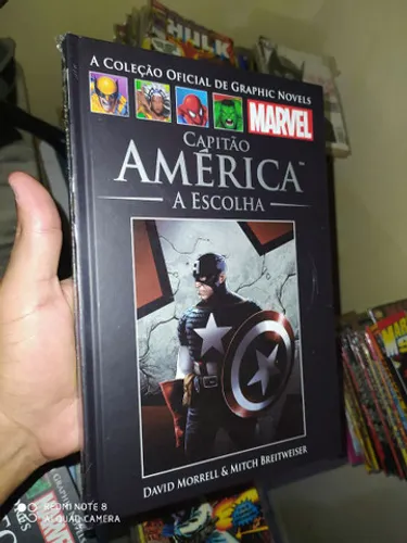 Capitão América a escolha Salvat 