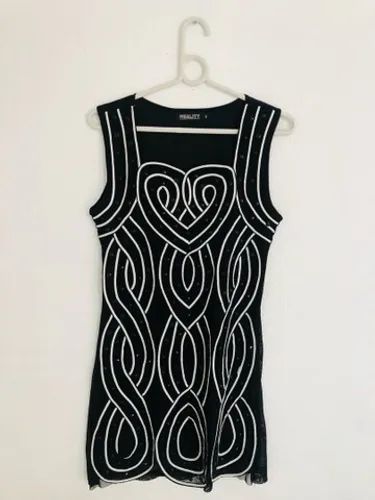 Vestido pedraria