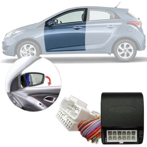 Tilt Down/Rebatimento retrovisores Onix 2020 em diante