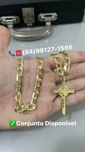 Cordão Moeda Antiga