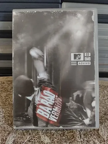 Dvd Banda Barão Vermelho (Mtv Ao Vivo) em bom estado de conservação .