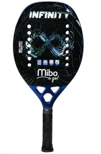 Raquete De Beach Tennis Mibo Go Infinity 18k Zero Uso