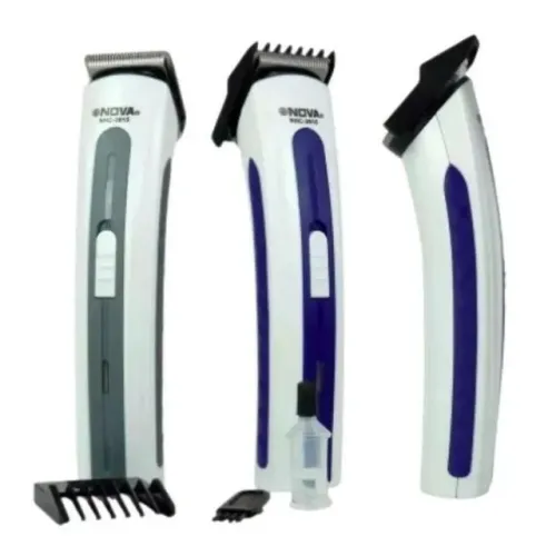 Máquina cortar cabelo e barba portátil recarregável nova lacrada