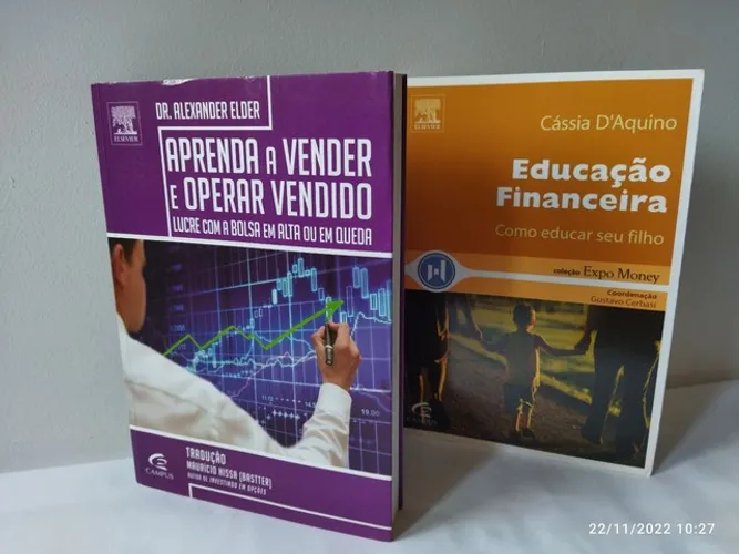 Educação financeira e Aprenda a vender e operar vendido