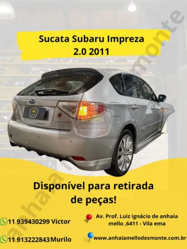 Sucata Subaru Impreza 2.0 2011