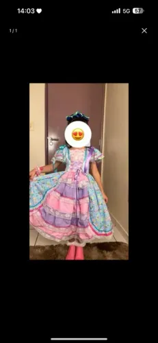 Vestido de festa Junina/ quadrilha