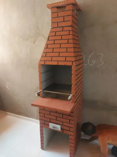 Churrasqueira de tijolo nova