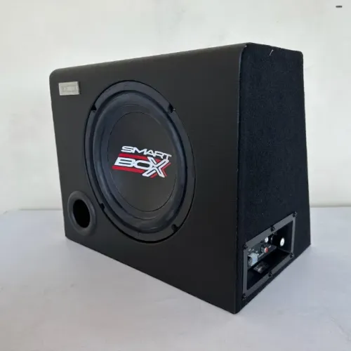 subwoofer Caixa ativa Amplificada Boog Smart box 8" 200rms/400w Automotiva Novo Entregamos