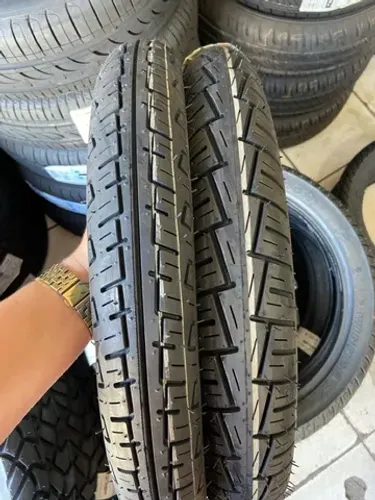 Par de pneus 80/100/18 e 90/90/18 MAGGION