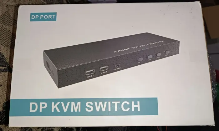 Switch KVM DP  - Novo