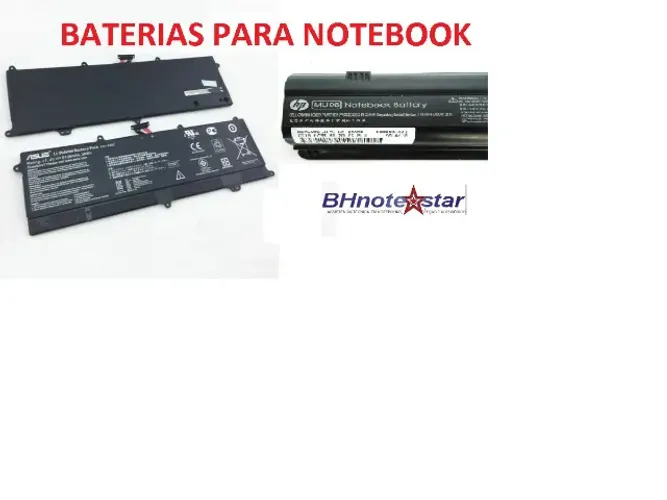 Bateria para Macbook e Notebook de todas as marcas e modelos.