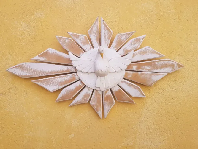 Divino Espírito Santo oval 50cm