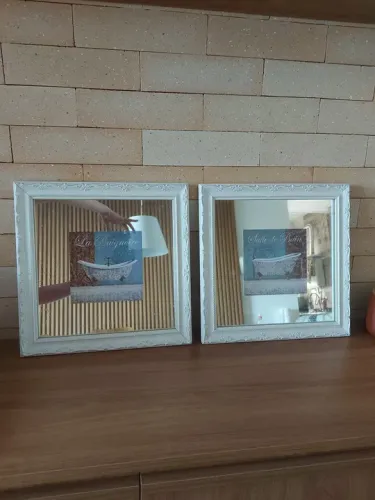2 Quadros espelhados
