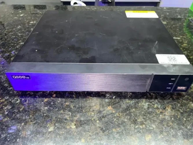 dvr digital 8canais Qsee fullhd qth84 AHD com nuvem português 1080P HD 1TB