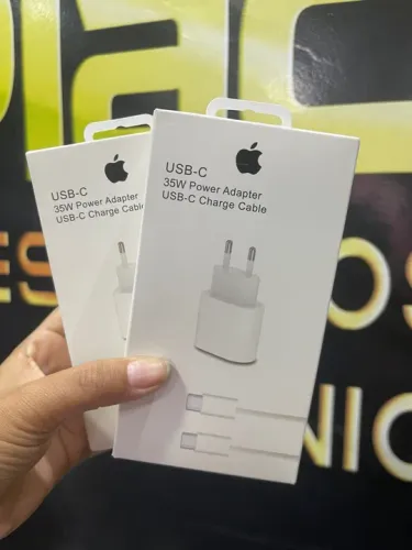 Promoção Carregador IPhone 15 USB-C Premium 35W turbo