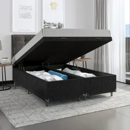 Cama Box Baú Bipartido king size novo direto da fabrica 12x 139,00 