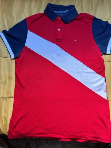 Camisa Polo Tommy - Vermelha