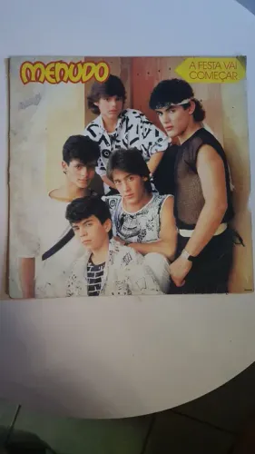 Disco de Vinil Menudo - A Festa Vai Começar