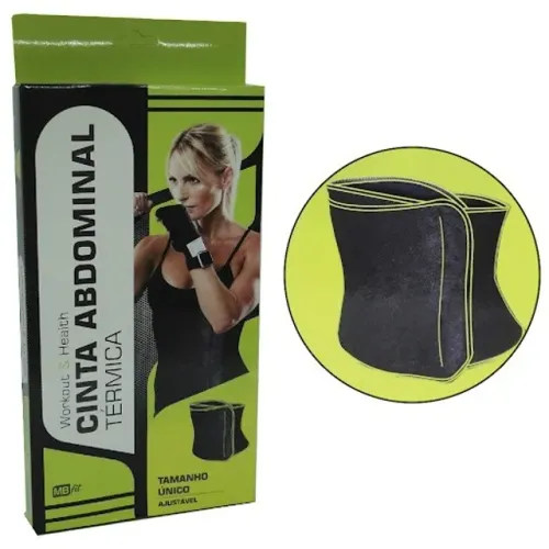 Cinta Abdominal Termica Neopreme Respiravel Mbfit Gb57214
