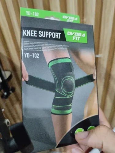 Joelheira de compressão velcro