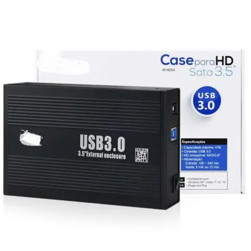 (NOVO) Case HD Knup KP-HD004