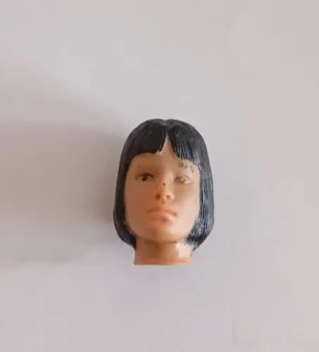 Cabeça Boneca Kat Rambo Glasslite Anos 80